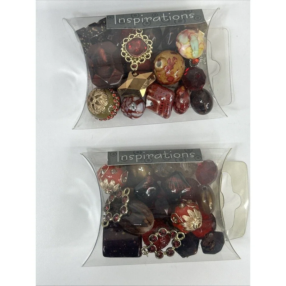 Lot Jesse James Inspiration Boho Focal Craft Beads Jewelry Making Orchid Blue